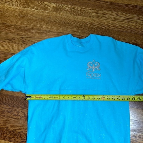 Frozen On Broadway Musical Blue Disney Spirit Jersey Let it Go Small - Picture 7 of 9